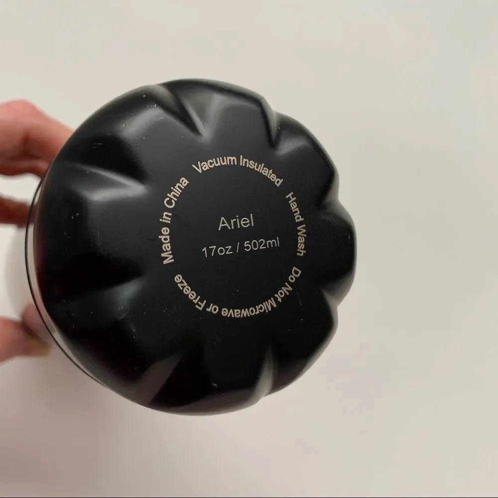 17oz Water Bottle Follow Your Gut Country Life Black Vacuum Insulated Screw Lid - Picture 6 of 6